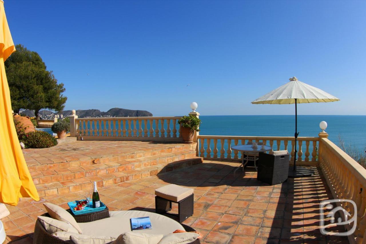 Villa Gaviota By Abahana Villas Moraira Bagian luar foto