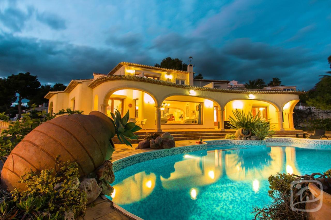 Villa Gaviota By Abahana Villas Moraira Bagian luar foto