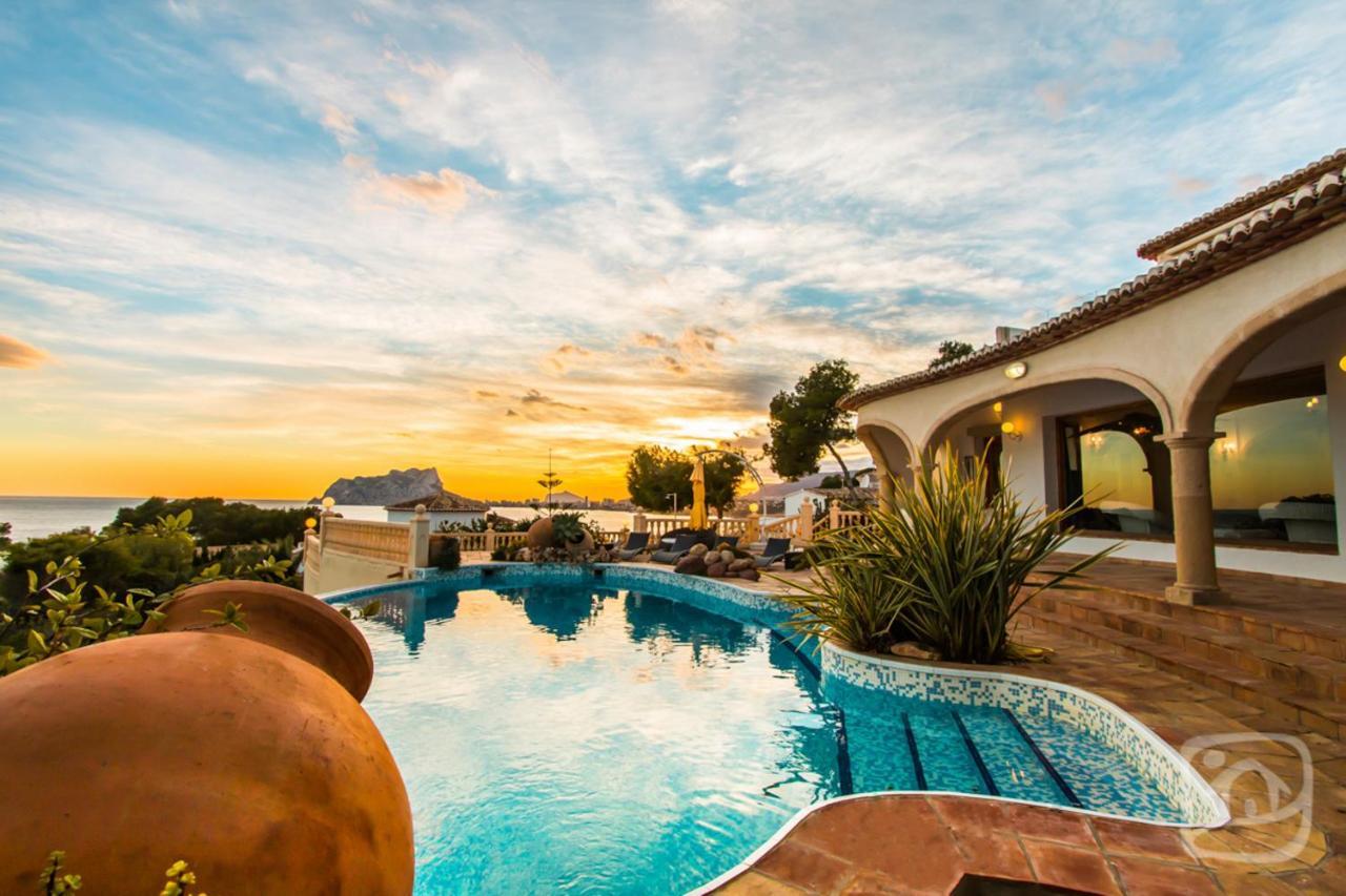 Villa Gaviota By Abahana Villas Moraira Bagian luar foto