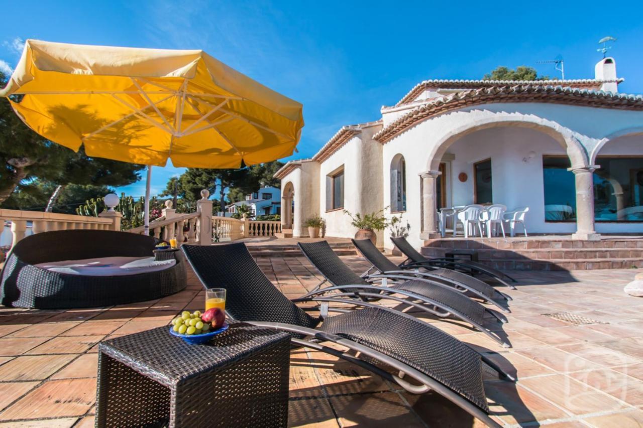 Villa Gaviota By Abahana Villas Moraira Bagian luar foto